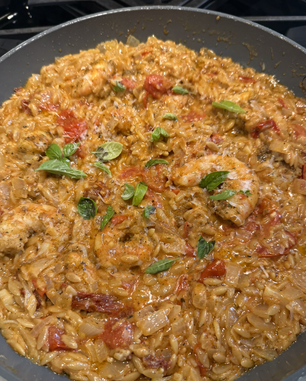 Marry Me Shrimp Orzo